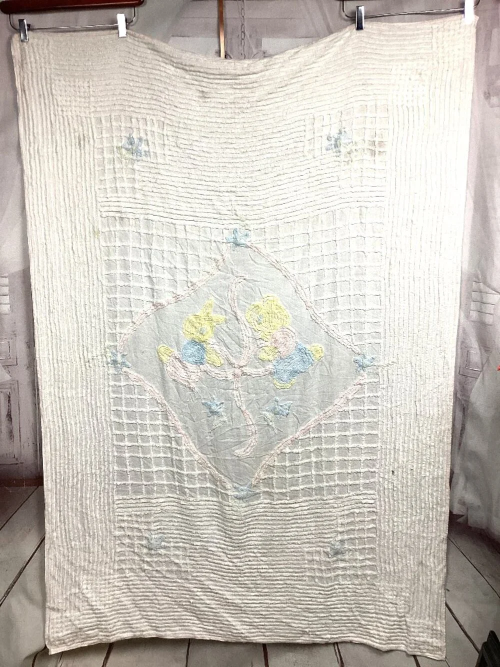 Vintage chenille baby